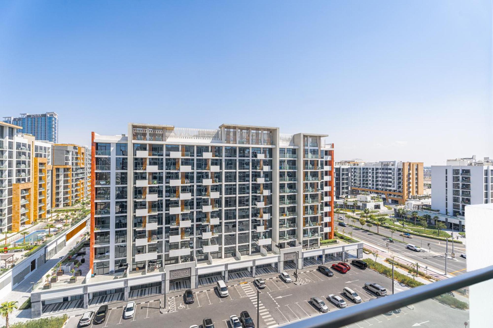 Escape24 Stylish Studio Azizi Riviera 8 Meydan One Дубай Экстерьер фото