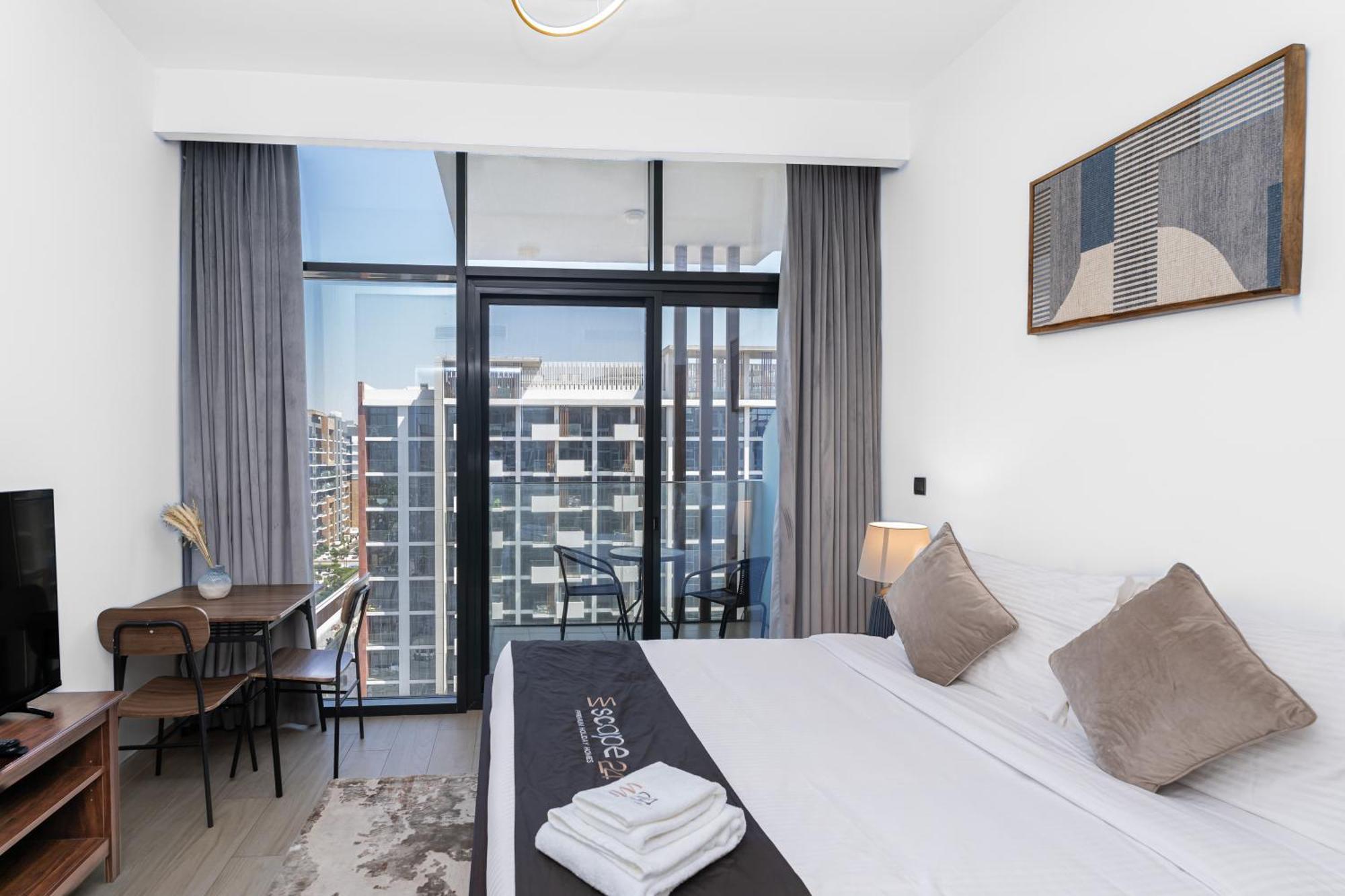Escape24 Stylish Studio Azizi Riviera 8 Meydan One Дубай Экстерьер фото