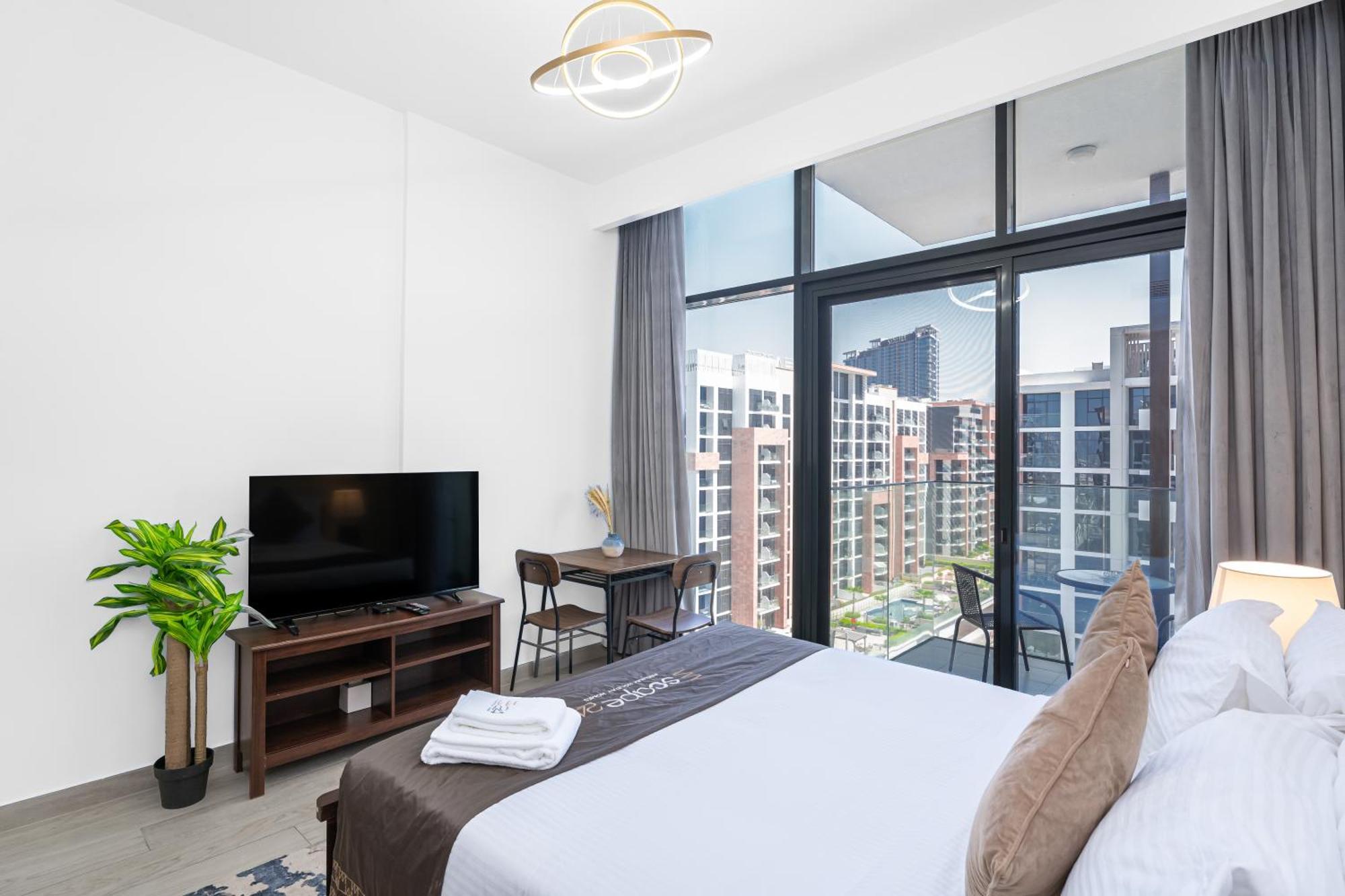 Escape24 Stylish Studio Azizi Riviera 8 Meydan One Дубай Экстерьер фото